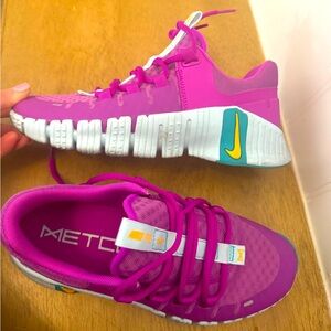 Womens Nike Free hyper violet/teal shoes